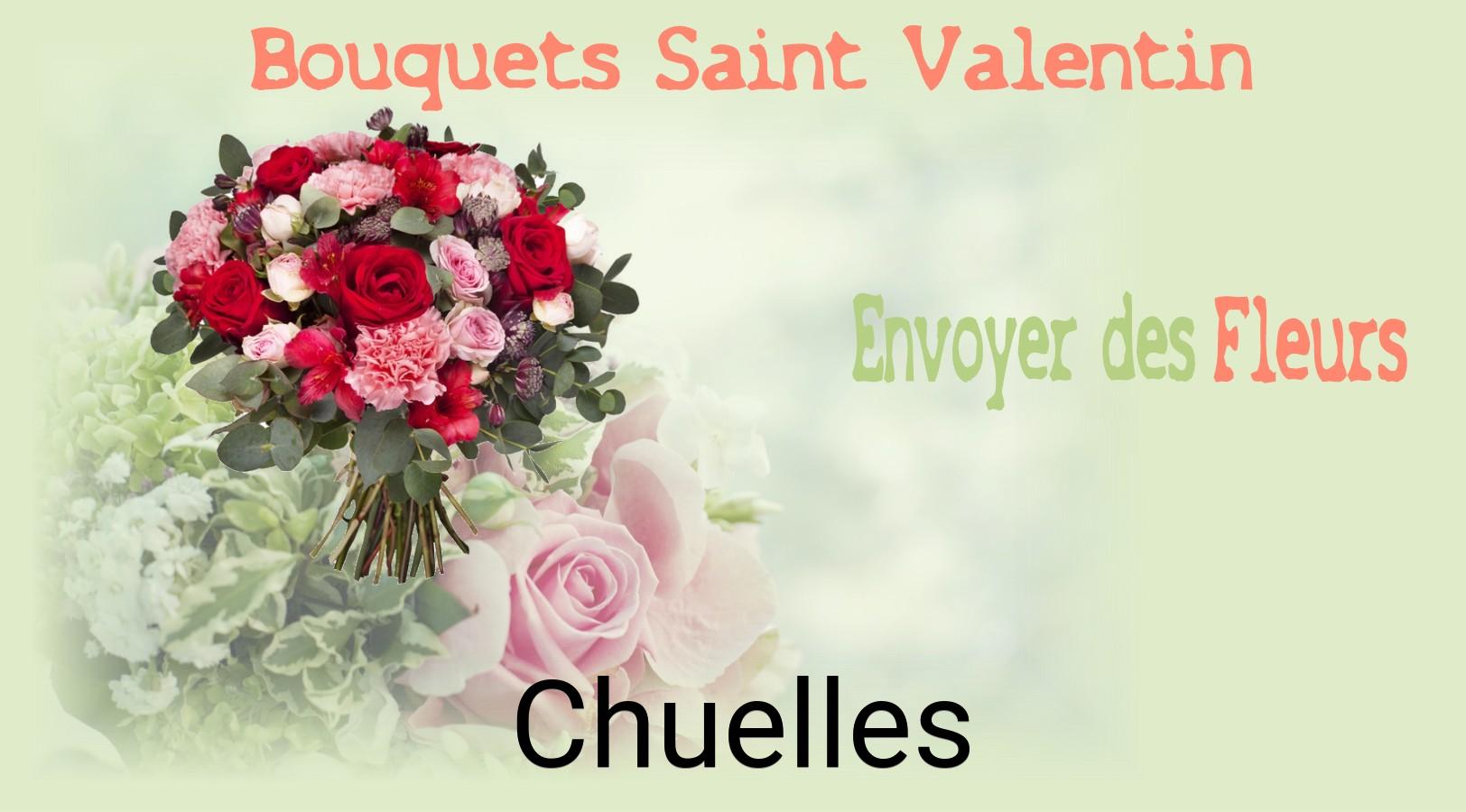 Roses de Saint-Valentin livrées à Chuelles